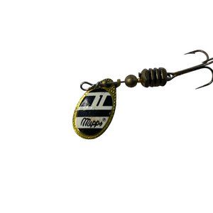 Mepps Aglia Utra Lite Plane Inline Spinner Silver Treble Hook u